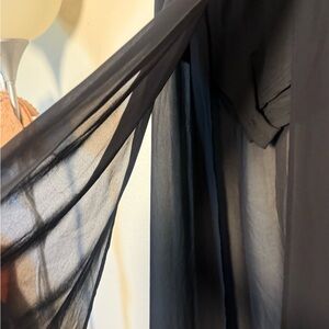 SHEIN Black Ribbed Waistband